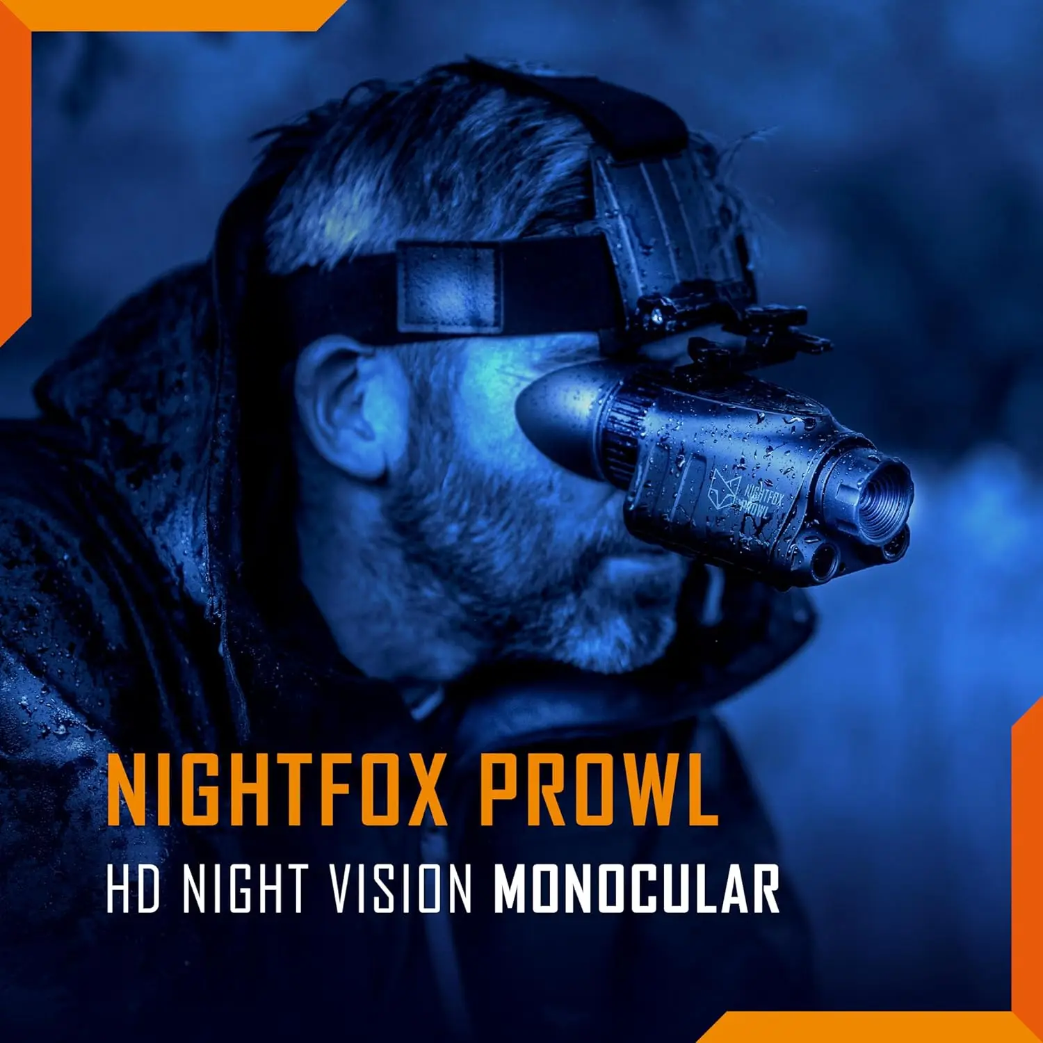 Prowl Night Vision Goggles | HD Recording, 32GB | 1x Magnification, Head Mounted, 54° Wide