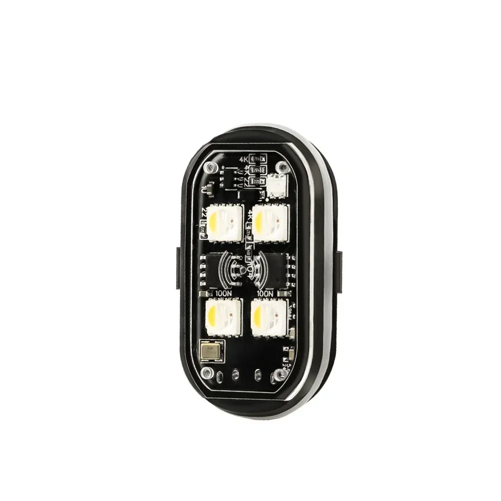 Drahtlose Licht Flugzeug Flugzeug Hubschrauber Warnleuchten RGB Led Strobe Lichter Motorrad Lichter LED-Blitz mit USB Lade