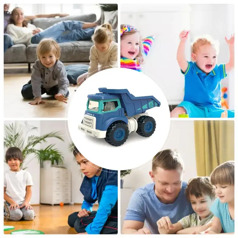 Dump Truck Toy Creative Inertia Car Toy Construction Vehicle Toys Construction Trucks  Excavator Toys For Boys Children