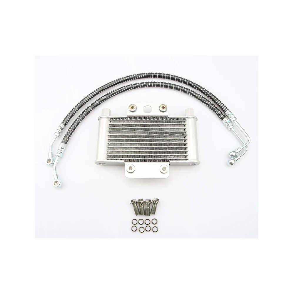 

Радиатор двигателя мотоцикла, водяное охлаждение, 150cc 200cc 250cc, бак из алюминиевого сплава, охладитель, запасные части для грязевого велосипеда, квадроцикла