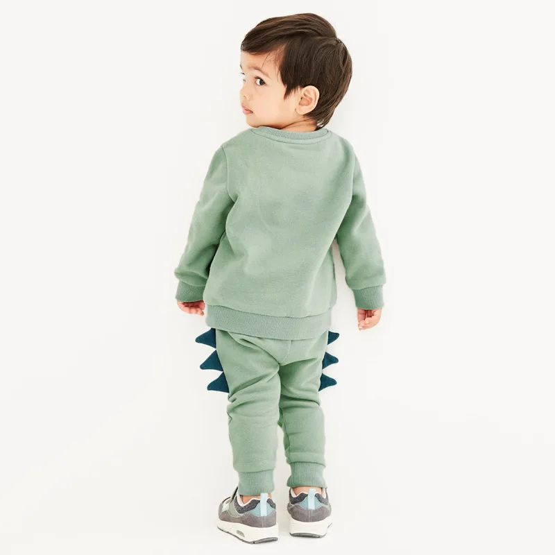 

Fleece children's set Children's Clothing Autumn and Winter New Cartoon Long Sleeve Boys' Set