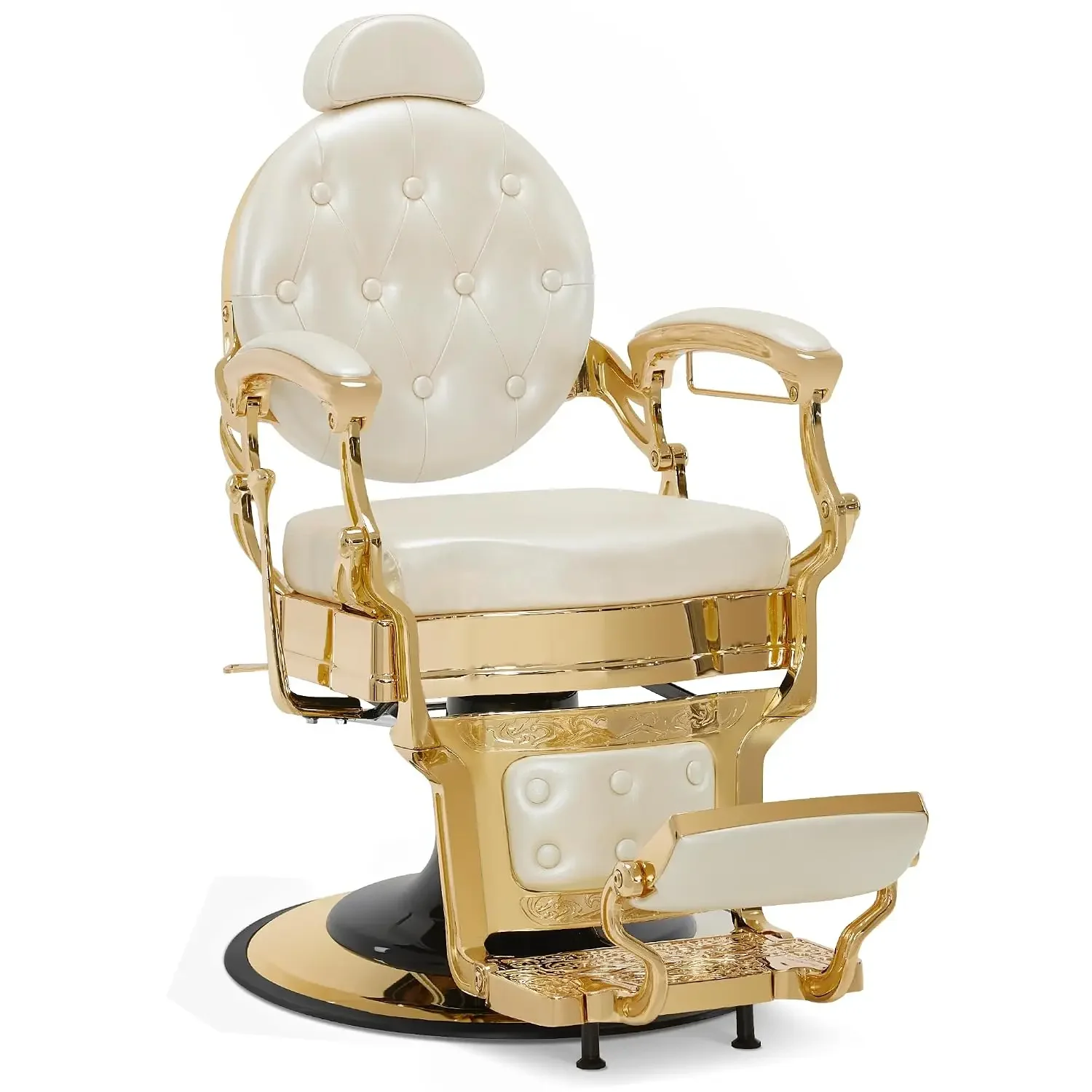 Vintage Barber Chair, Hair Stylist Equipment 2933(Champagne), Customized