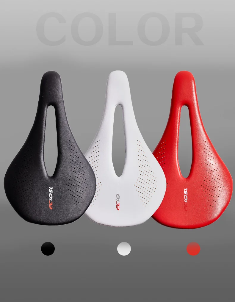 Comfortable Bicycle Saddle with Carbon Fiber MTB Bike Saddles, Lightweight Road Bike Seat 240-143 /155mm