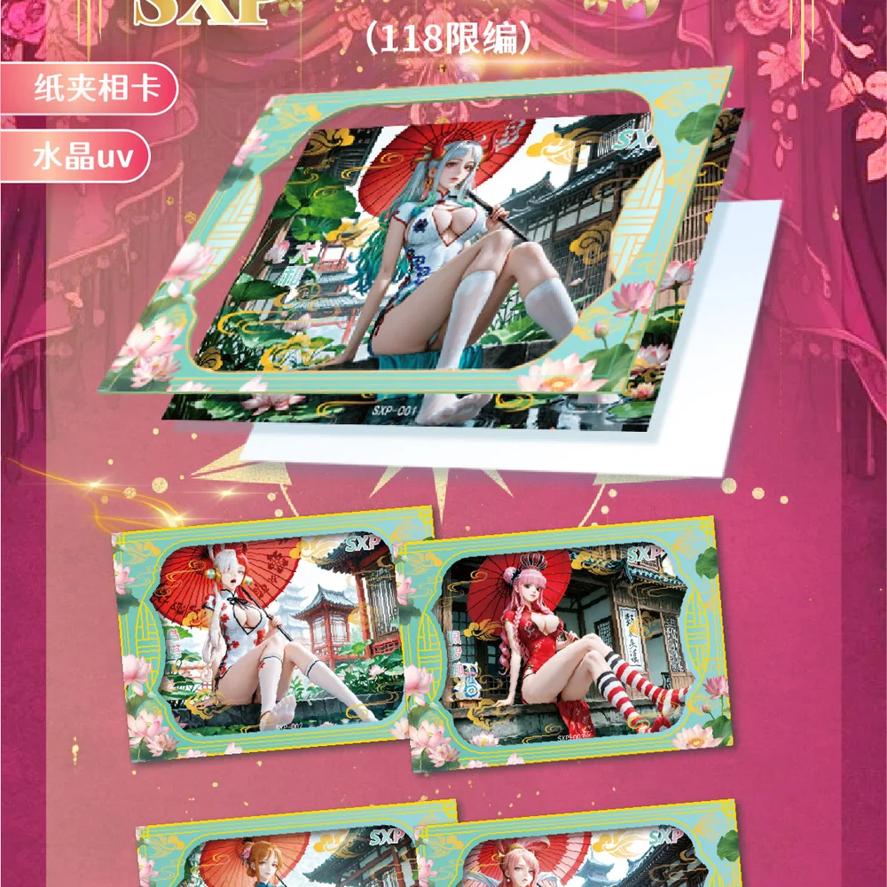 groothandel een stuk Collectiekaart Anime Nami Luffy Karaktercollectiekaarten CCG TCG Kind Spel Cadeau Speelgoed kaartdoos