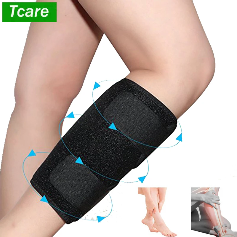 Tcare 1PC Calf Brace Torn Muscle Shin Splint Brace Lower Leg Neoprene Runners Injury Strain Tear Splints Calf Compression Sleeve