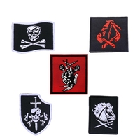 Tactical Morale Badge of American Hook and Loop Embroidery Patch DEVGRU Emblem Patch Backpack Stickers