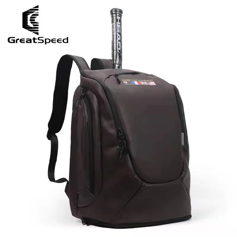 GreatSpeed 2-pack Tennis Bag Badminton Backpack Separate Shoe Compartment for Men Women