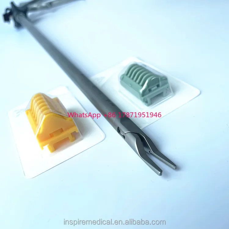 high quality Surgical Medical Device Ligating Clips Appiler Vascular Titanium Ligation Clip