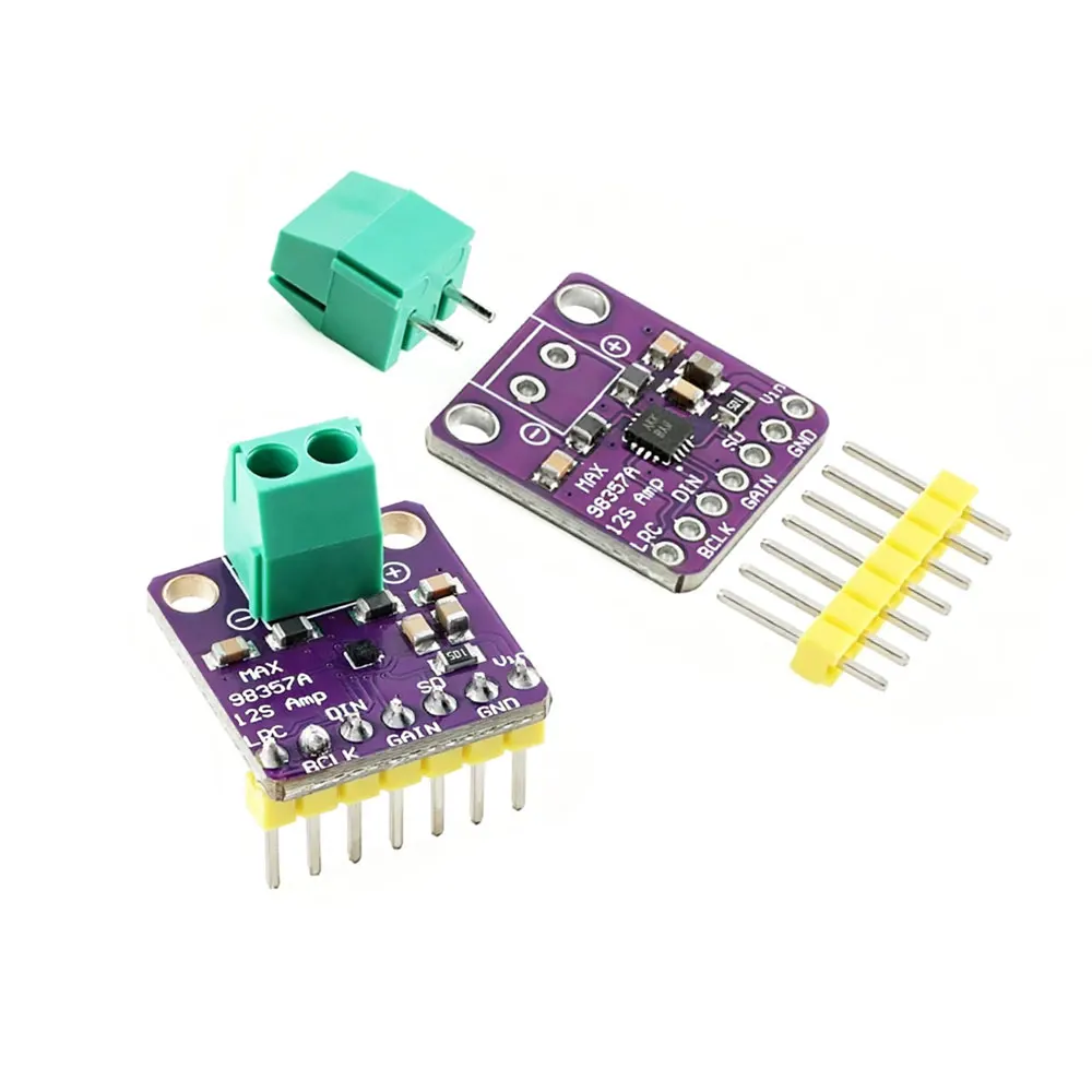 1 Stück MAX98357A Audio-Verstärkermodul 3006 I2S 3W Klasse-D-Verstärker Ohne Filterung DIY Leistungsverstärker-Platine MAX98357 BGA