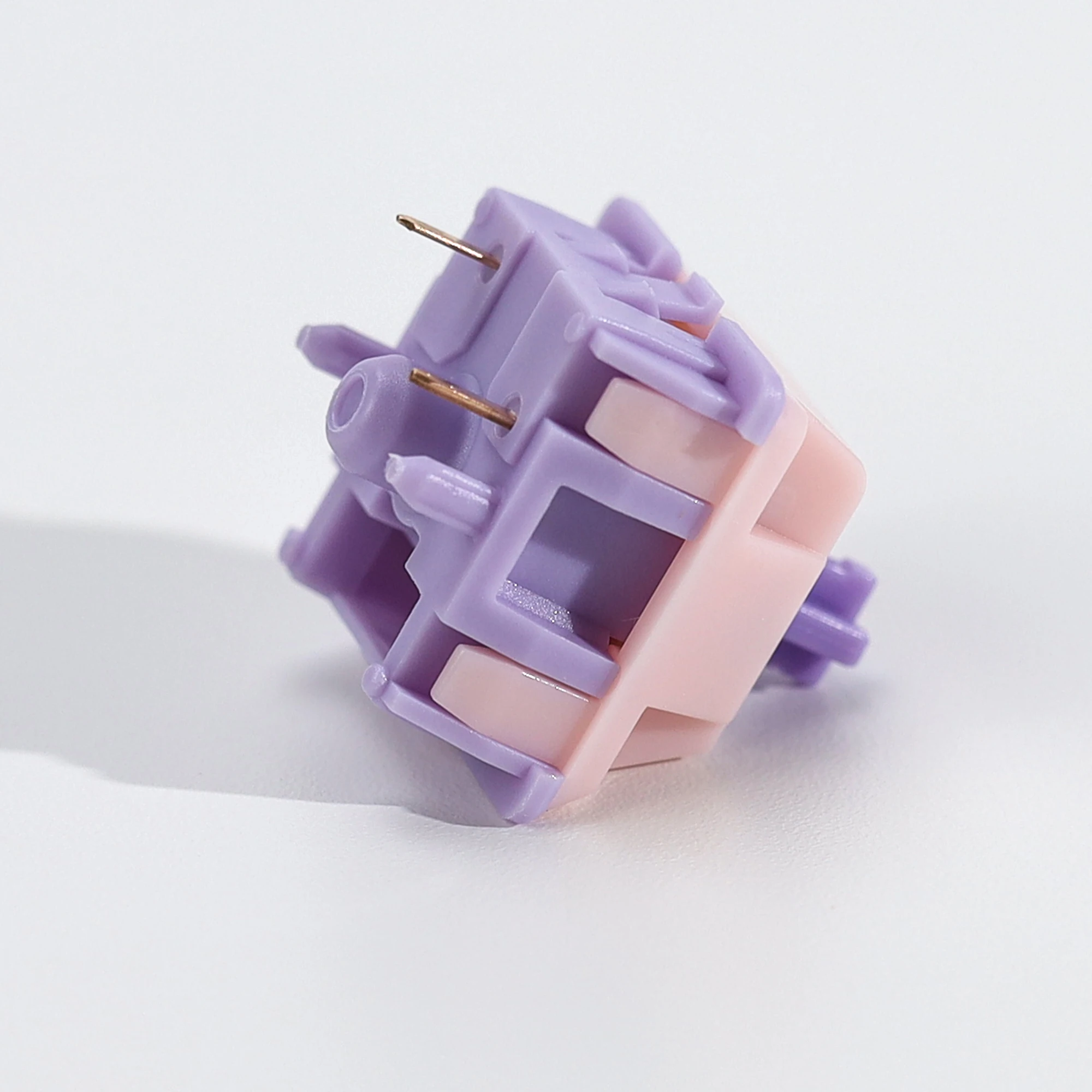 KBDiy Linear Silent Switch Princess 5-PIN 45gf vorgeschmierte POM Creamy Switches für benutzerdefinierte DIY 60% Gaming mechanische Tastatur Aula – Detail 8