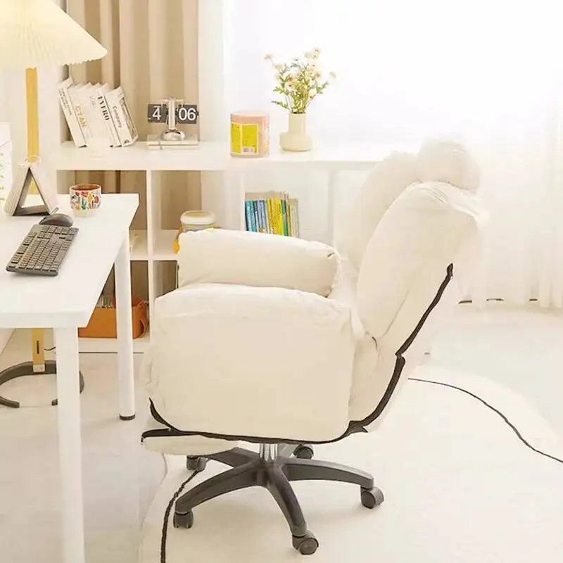 

Chair Designer Makeup Patio Office Vanity Throne Recliner Playseat Office Chair Ergonomic Sillas De Oficina Library Furniture
