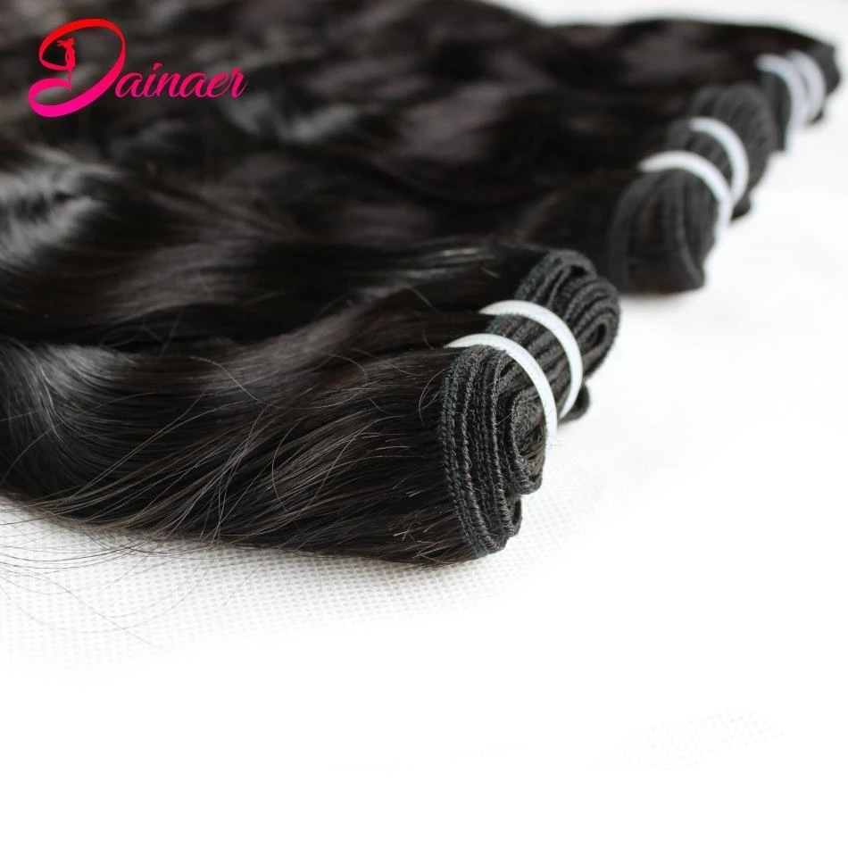 Malesia Natural Wave Bundle 100% capelli umani Weave Bundle Remy Hair Bundles estensioni dei capelli naturali capelli umani 1 Bundle