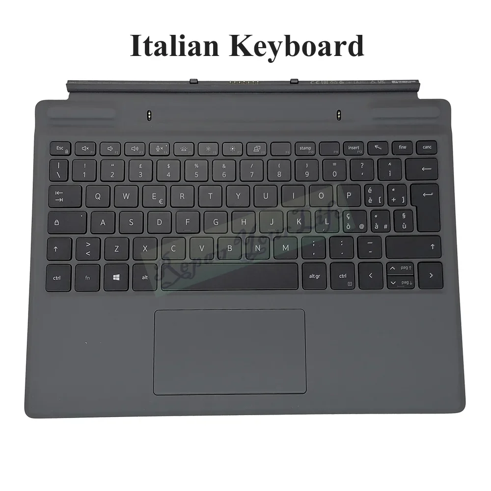 Palmrest Keyboard Assembly For Dell Latitude 7320 Russian AZERTY French Germany Italian UK Tablet Detachable Keyboard K19M001