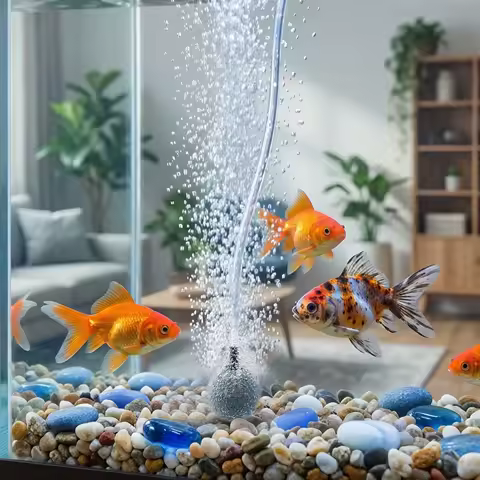 10Packs Fish Tank Air Stone Bubble Diffuser Mineral Oxygen Ball for Aquarium Hydroponics Pump 20mmx20mm Bubble Diffuser