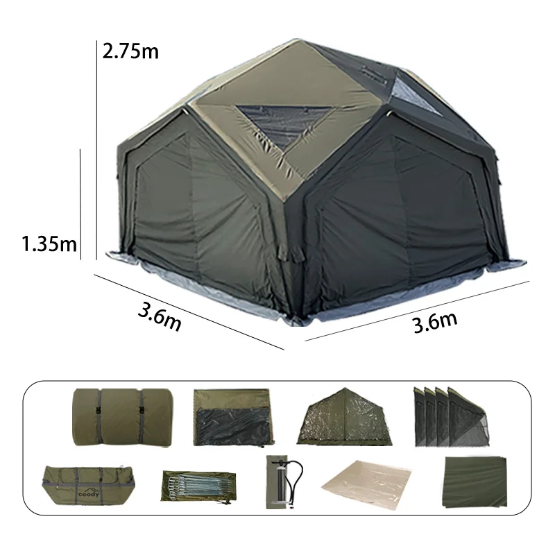 Coody Hub Customized Portable Marquee Tents Outdoor Camping Beach air Tents