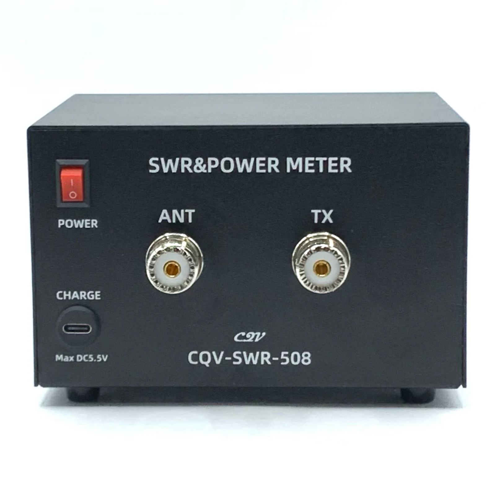 200W High Power Digital SWR Meter with 1.8-54Mhz Frequency 4.3 Inch  Color Display Auto Shut-off and Fine-Tuning Capabilities