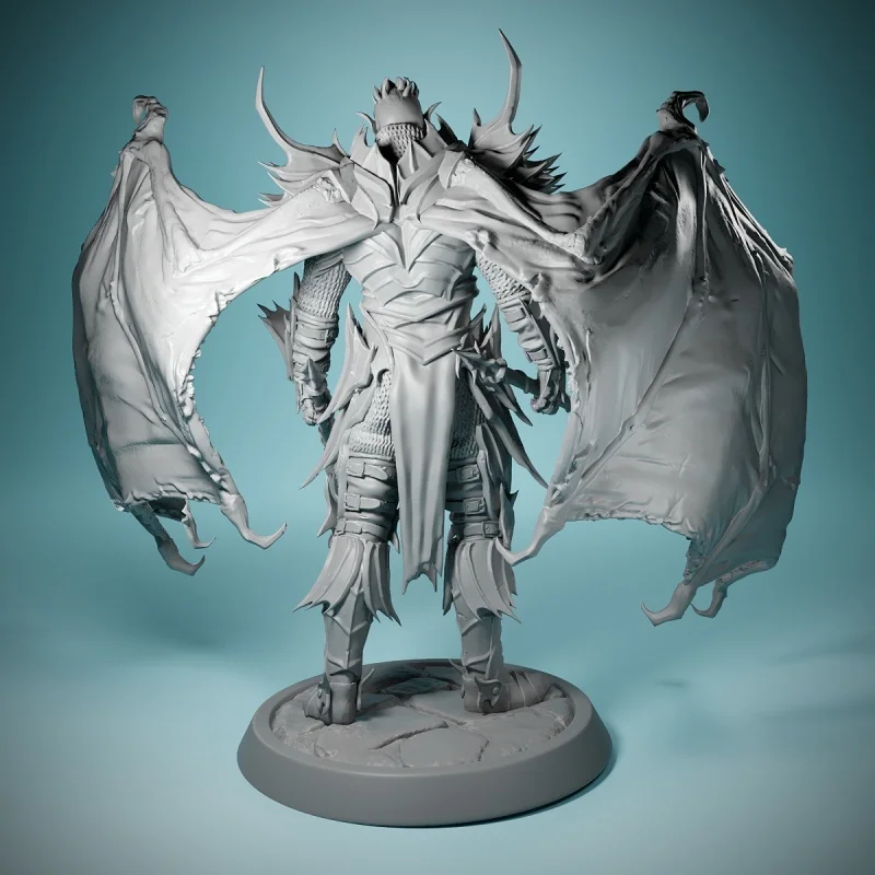 Dravon, Chief of the night. Dungeons & Dragons 3D Miniaturization, Game Room, Table Decoration Dragon, Gift Selection