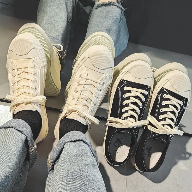 Unisex Canvas Schoenen Mannen Schoenen Board Schoenen Vrouwen Mode Sneakers Outdoor Casual Trendschoenen Klassieke Comfortabele Gevulkaniseerde Schoenen