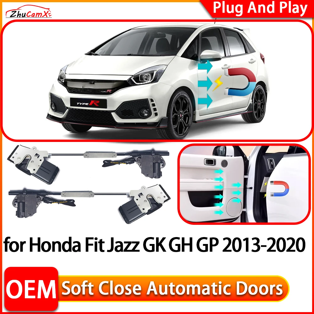 

for Honda Fit Jazz GK GH GP 2013-2020 Car Automatic Electric Soft Close Door Closer Power Closing Door Comfort Closing System