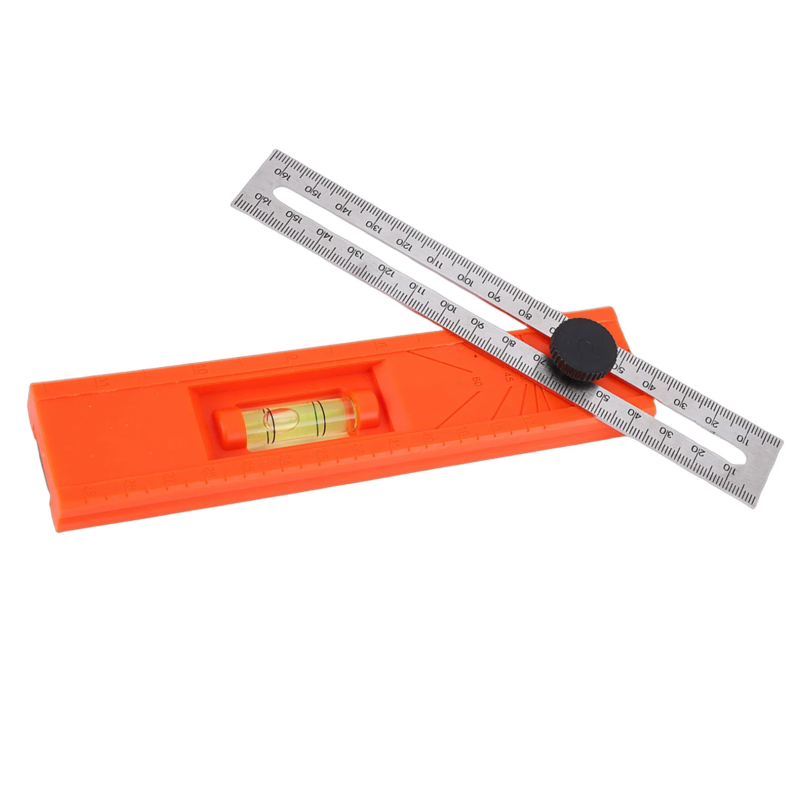Picture 6: Adjustable Marking Protractor Multi Angle Ruler Foldable Depth Measuring Tool Level Gauge for Woodworking Precise Leveling Posit