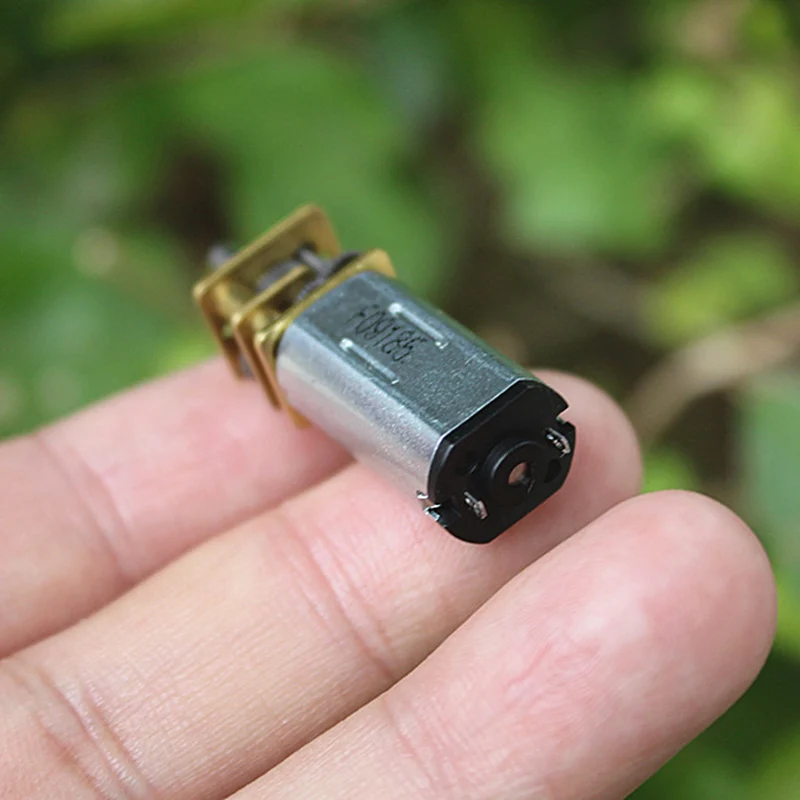 Micro N30 Gear Motor DC 3V 5V 6V 31RPM Slow Speed Mini 12mm Full Metal Gearbox Gear Reduction Motor DIY Robot Smart Car Toy Lock