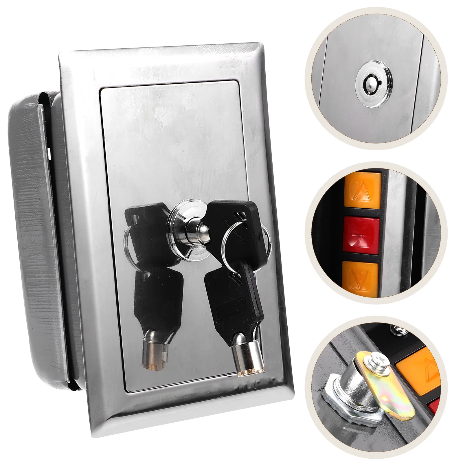 

Rolling Shutter Door Switch Box Outdoor Ring Doorbell Wireless Select Momentary Button Pusher Pushbutton