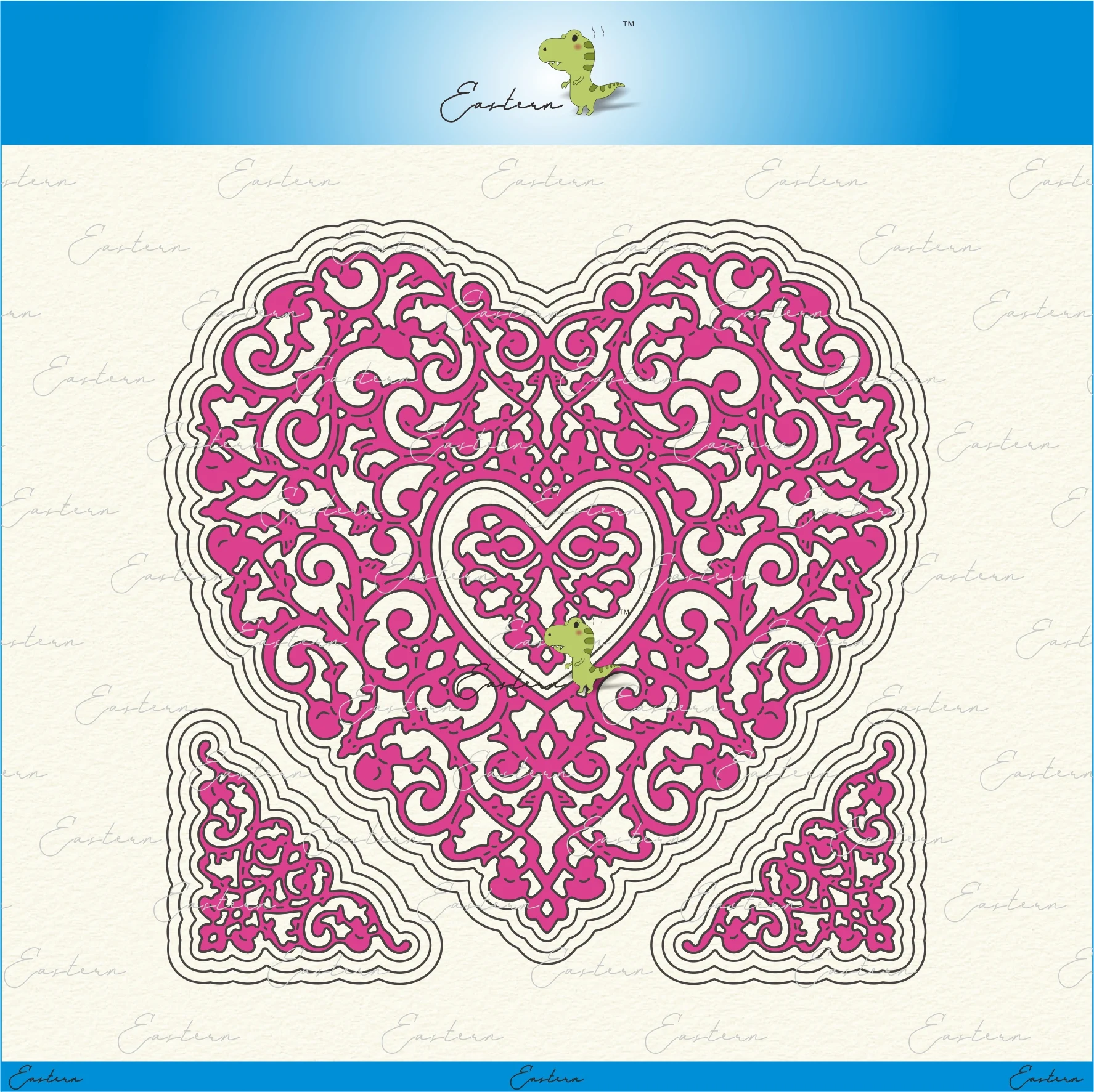 Heart Frame Die Set wykrojniki do metalu 2021 nowy die forma diy papier do scrapbookingu Making narzędzia do wytłaczania die cuts rzemiosło, do