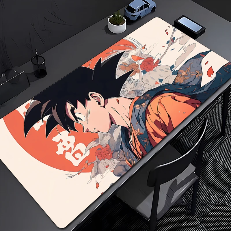 Dragon Ball Gaming Mouse Pad Gamer อุปกรณ์เสริมคอมพิวเตอร์คีย์บอร์ดลื่นตาราง Mousepad บริษัทแล็ปท็อปโต๊ะ PC Mousepad