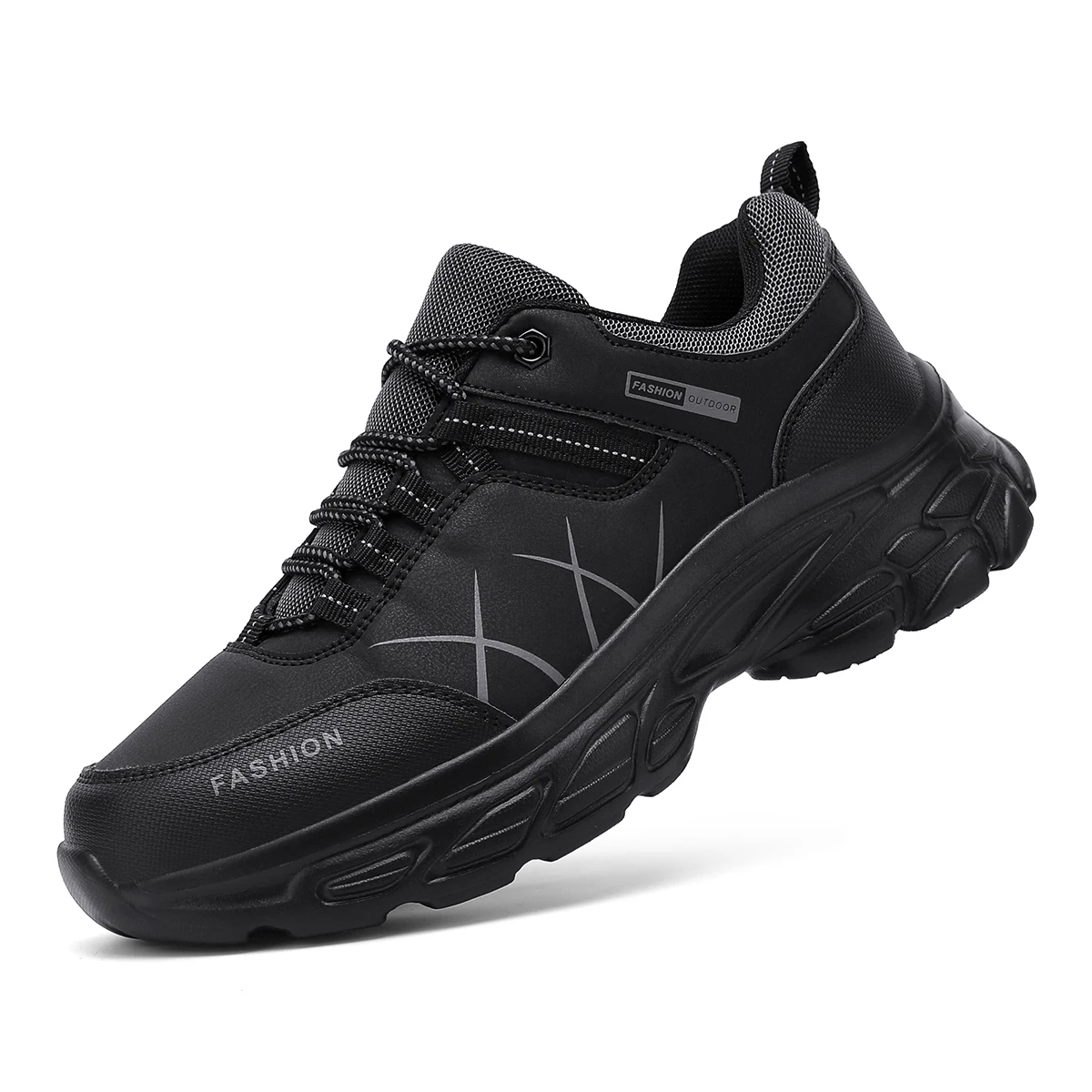 

Летние мужские туфли с низким вырезом, модная мужская обувь больших размеров, новинка 2025 года, износостойкая нескользящая повседневная спортивная походная обувь