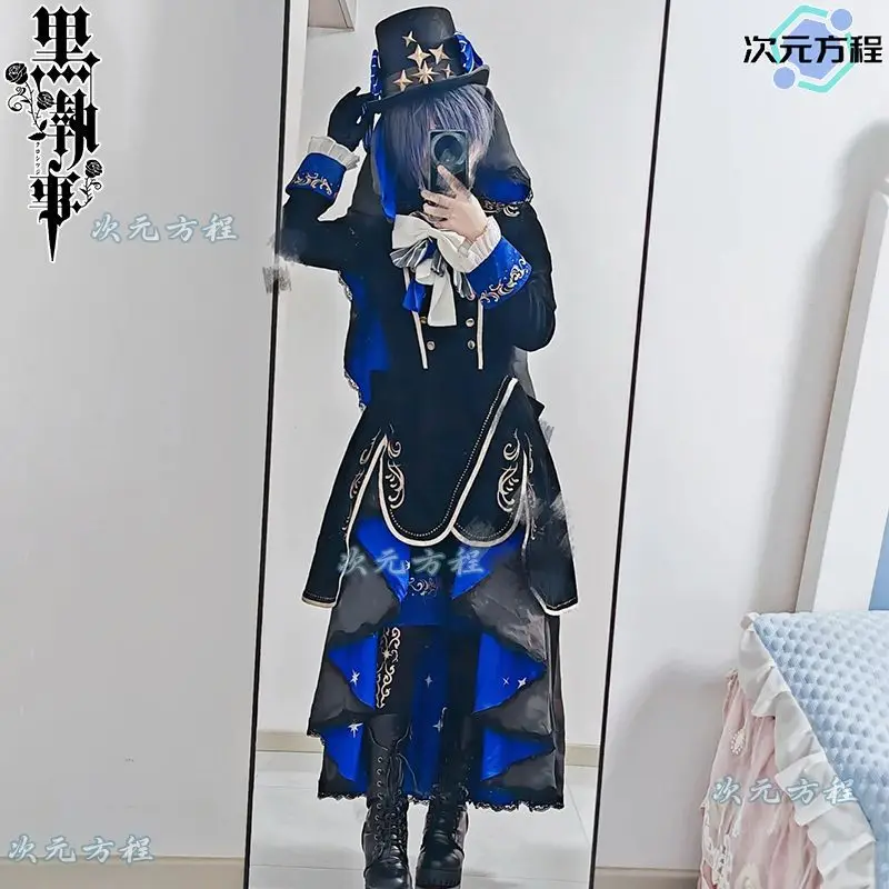 

Black Butler Ciel Phantomhive Cosplay Costume Anime Character Style Outfit for Comic Con Halloween and Cosplay Events
