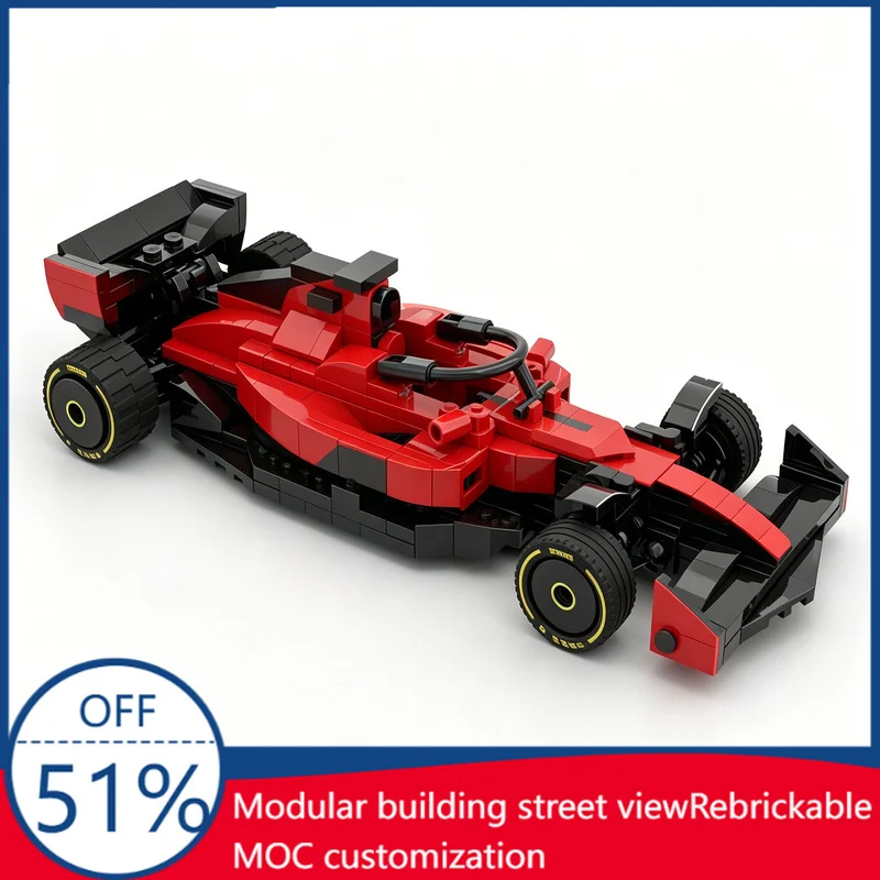 

307Pcs SF-23 Custom Building Blocks Supercar Technology One Racing Car Model Educational Assembly Toy For Collectors Xmas Gift