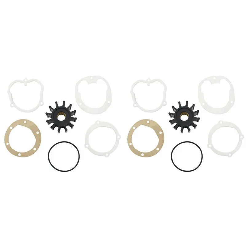 A96E-2X 129470-42532 Water Pump Impeller Kit 129470-42531 For Yanmar 3JH 4JH Marine Engine 127610-42270 129470-42530