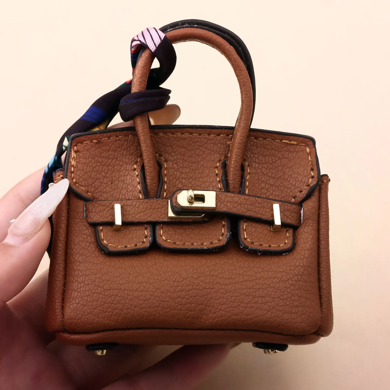 رائعة قلادة صغيرة الفم المغلف الأحمر سماعات بلوتوث Charter حقيبة مفاتيح حقيبة البلاتين الإبداعية حقيبة لطيفة الراقية الموضة #4