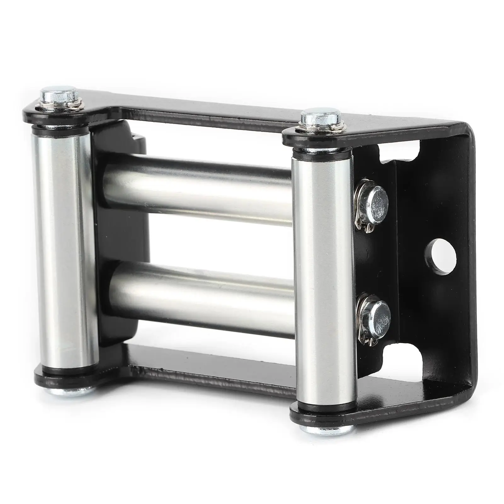 Heavy Duty Winch Roller Fairlead Galvanize 110mm/4.3in Hole Distance with Strong Construction Metal Fairlead New