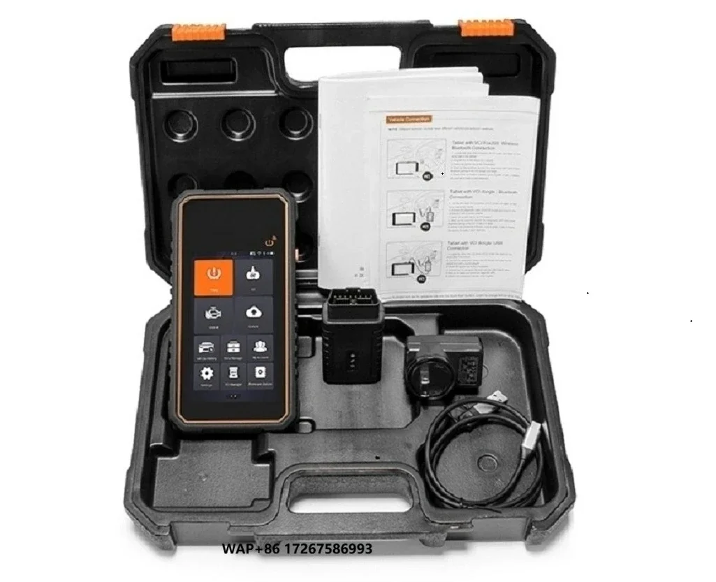 TS5000 Universal Car All System Diagnostic Scanner  Tire TPMS Scanner Car OBD2 Programmable Tool with ABS, DPF, Oil Reset