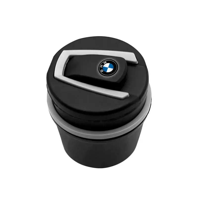 1pcs Car LED Ashtray Garbage Coin Storage Cup Container Cigar Ash Tray For BMW Power 3 5 7 Series E46 E90 E60 F10 Z4 X3 X4 X5 X6