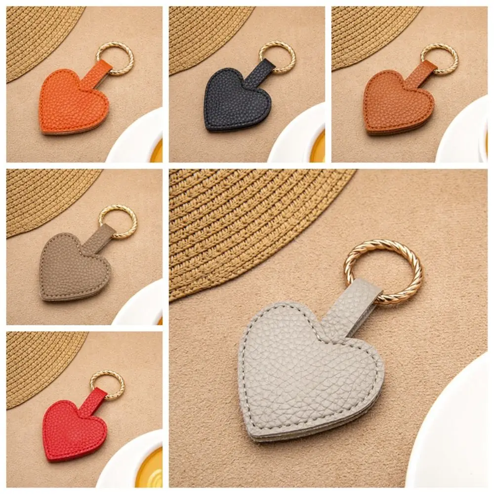 Heart Pu Leather Magnetic Hat Clip Portable Hat Storage Anti-lost Love Shape Hat Holder Organizer Gadget Wallet Buckle Beach