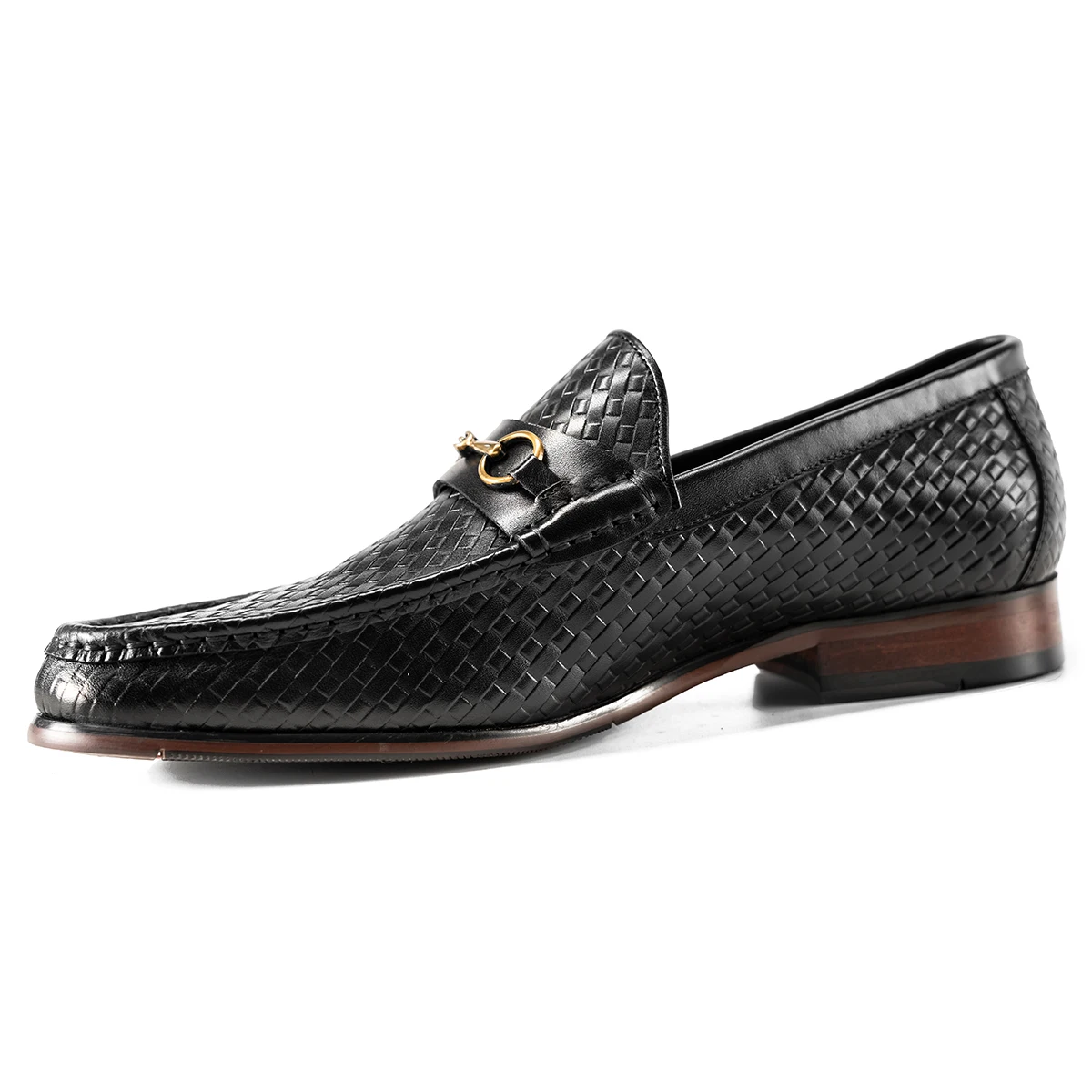 Hanmce Luxury Loafers 2024 Summer Men Genuine Leather Slip-On Shoes Men Dress Shoes