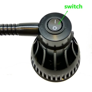 10W 110V 220V kelepçe LED çalışma masa lambası