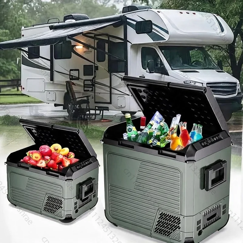 12V24V Car Refrigerator RV Outdoor Camping 35L45L55L Portable Refrigerator
