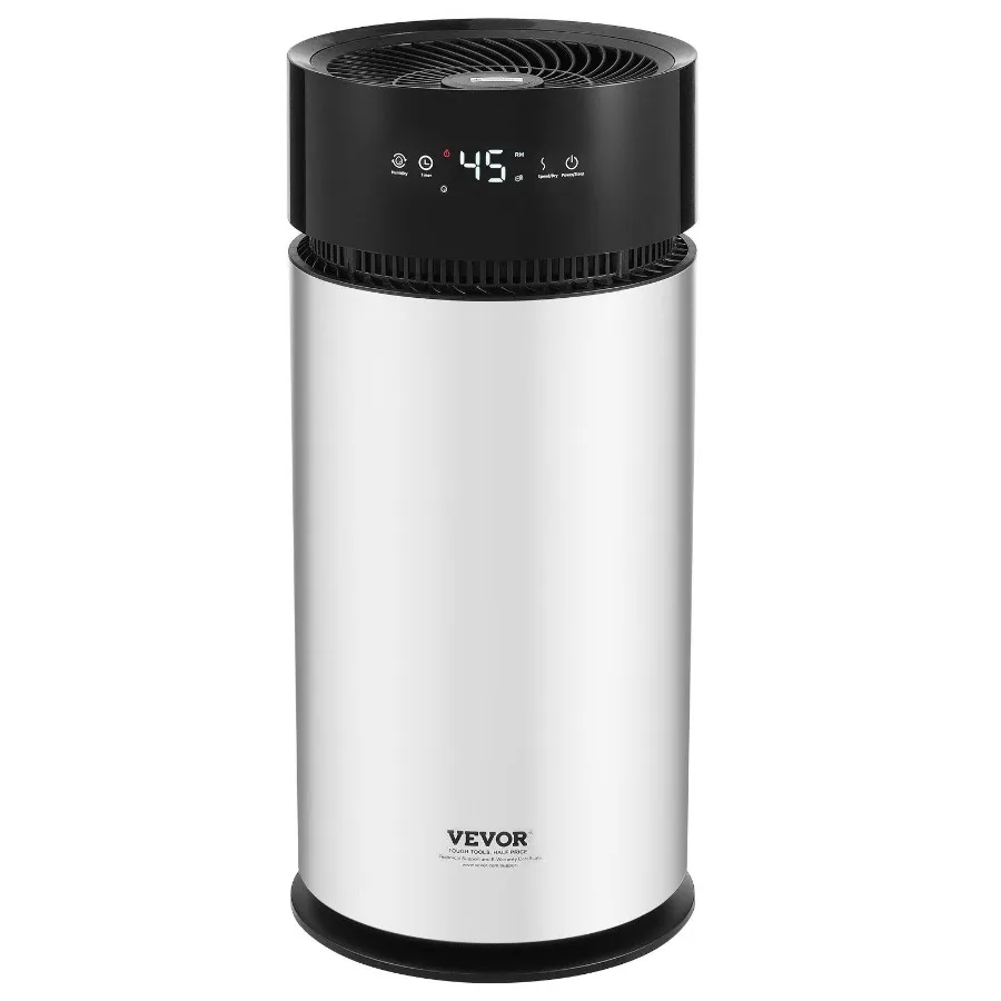 

10L 2.64G Evaporative Humidifier 1076.4 sqft Air Purifier for Bedroom