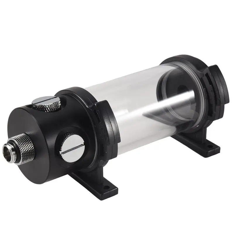 Réservoir d'eau cylindrique en acrylique G1/4 50Mm X 140Mm pour PC, Kit de refroidissement liquide pour CPU d'ordinateur
