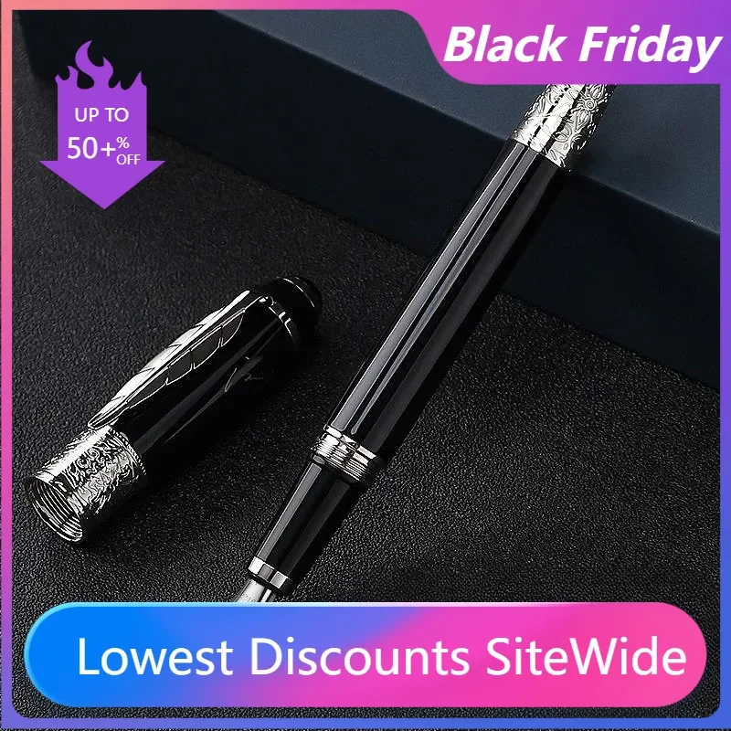 New Fountain Pen Straight Curved Pointed Business Iridium F/Bent Nib Ink Pen Graphic Design Professional Writing Practice Gift