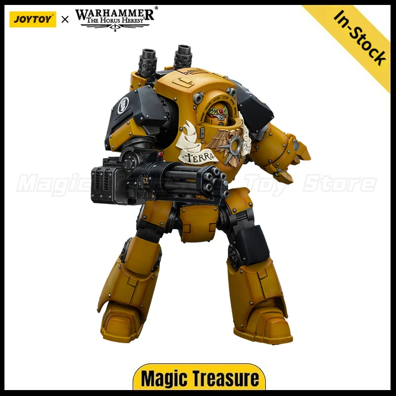 

【In Stock】JOYTOY 1/18 Action Figure Warhammer 40K Imperial Fists Contemptor Dreadnought Model Toy Collection