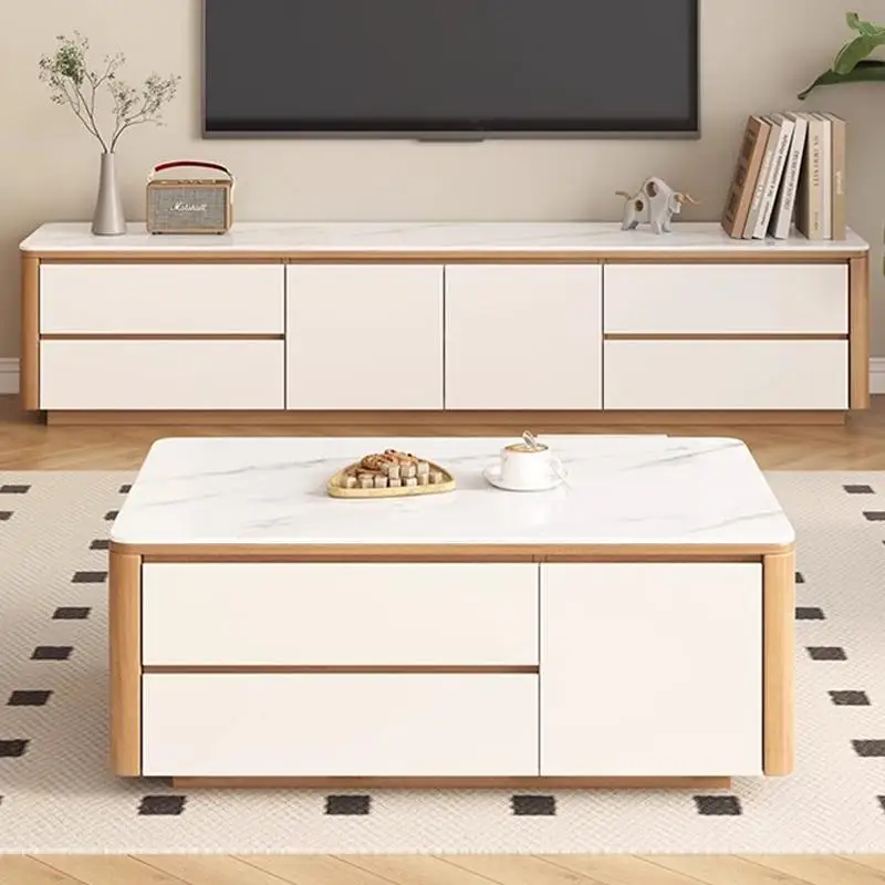 

Solid Wood TV Cabinet for Home Living Room Luxurious and Elegant Suitable for Large Sized TVs for Use in The Living Area