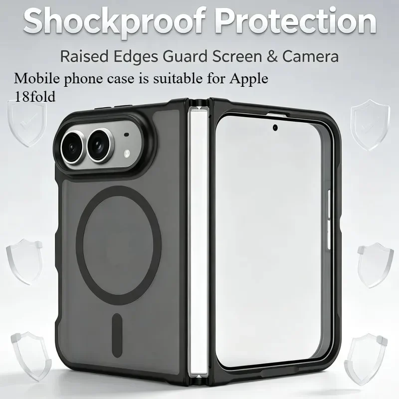 mobile-phone-case-is-suitable-for-apple-18fold-magnetic-mobile-phone-case-left-and-right-folding-matte-anti-drop-protective
