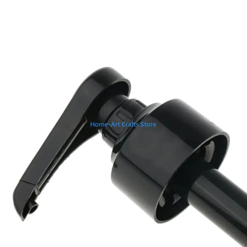 Y3NA 4 Pieces Coffee Dispenser Syrup Pump Black Liquid Dispenser Plastic Material for Monin Syrup Juice Bottle Dispenser Pump