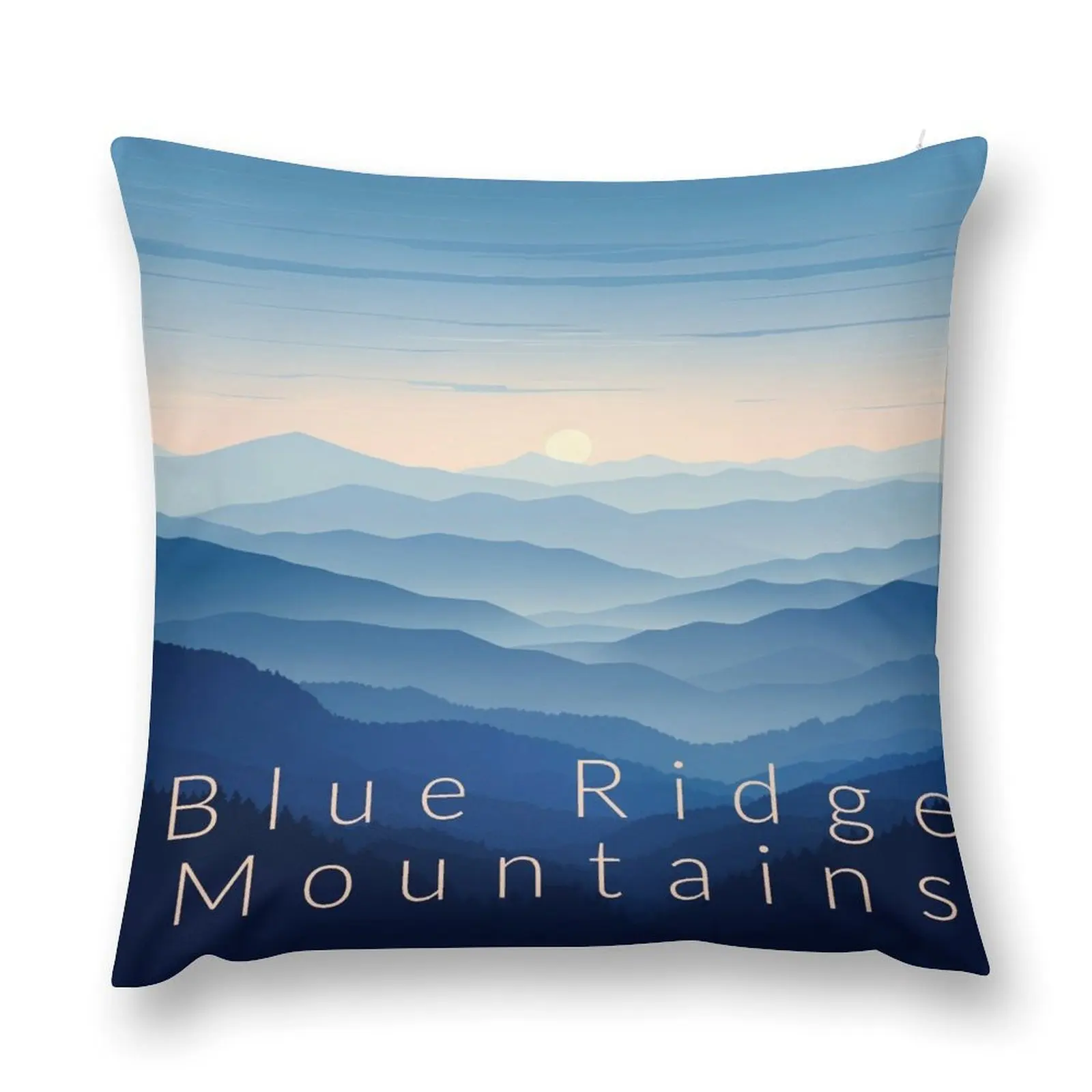 

Blue Ridge Mountains Throw Pillow pillowcases for sofa cushions Decorative Sofa Cushion sleeping pillows pillow