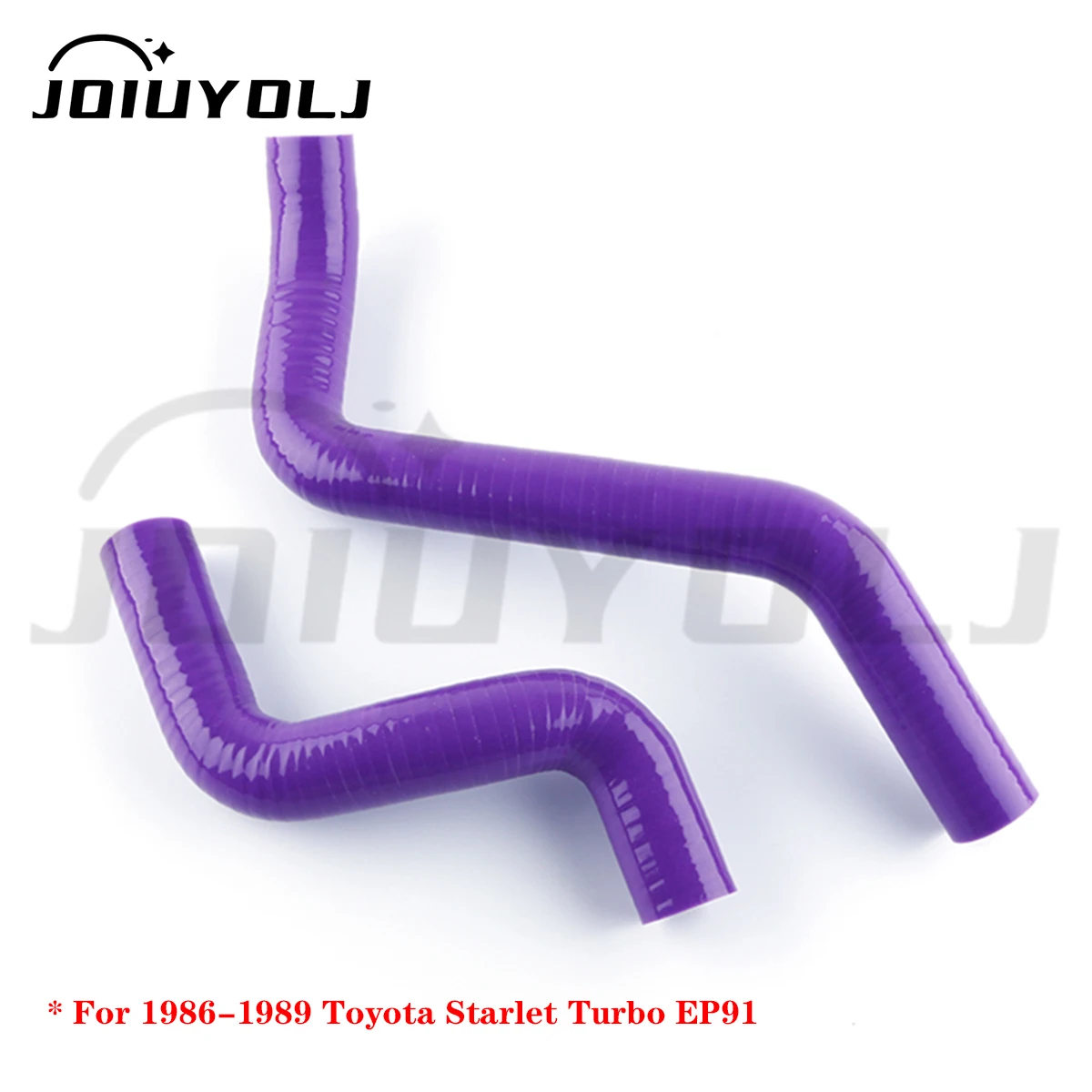 

Silicone Radiator Coolant Hose Pipe Kit For 1986-1989 Toyota Starlet Turbo EP91 1987 1988