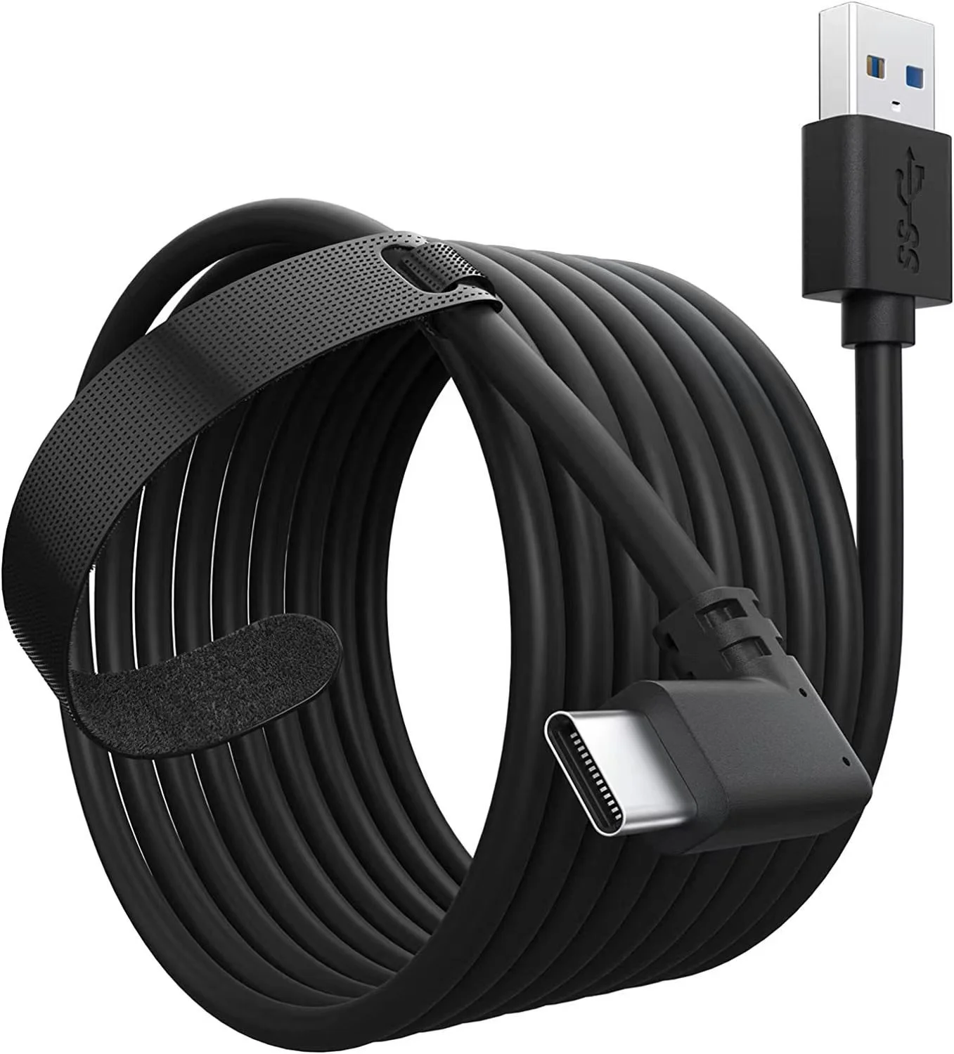 Cable de conexión para Quest 3S, cable VR compatible con Meta Quest 3S/Quest 3/Oculus Quest 2/Pico 4, accesorios y PC/Steam VR, USB 3.